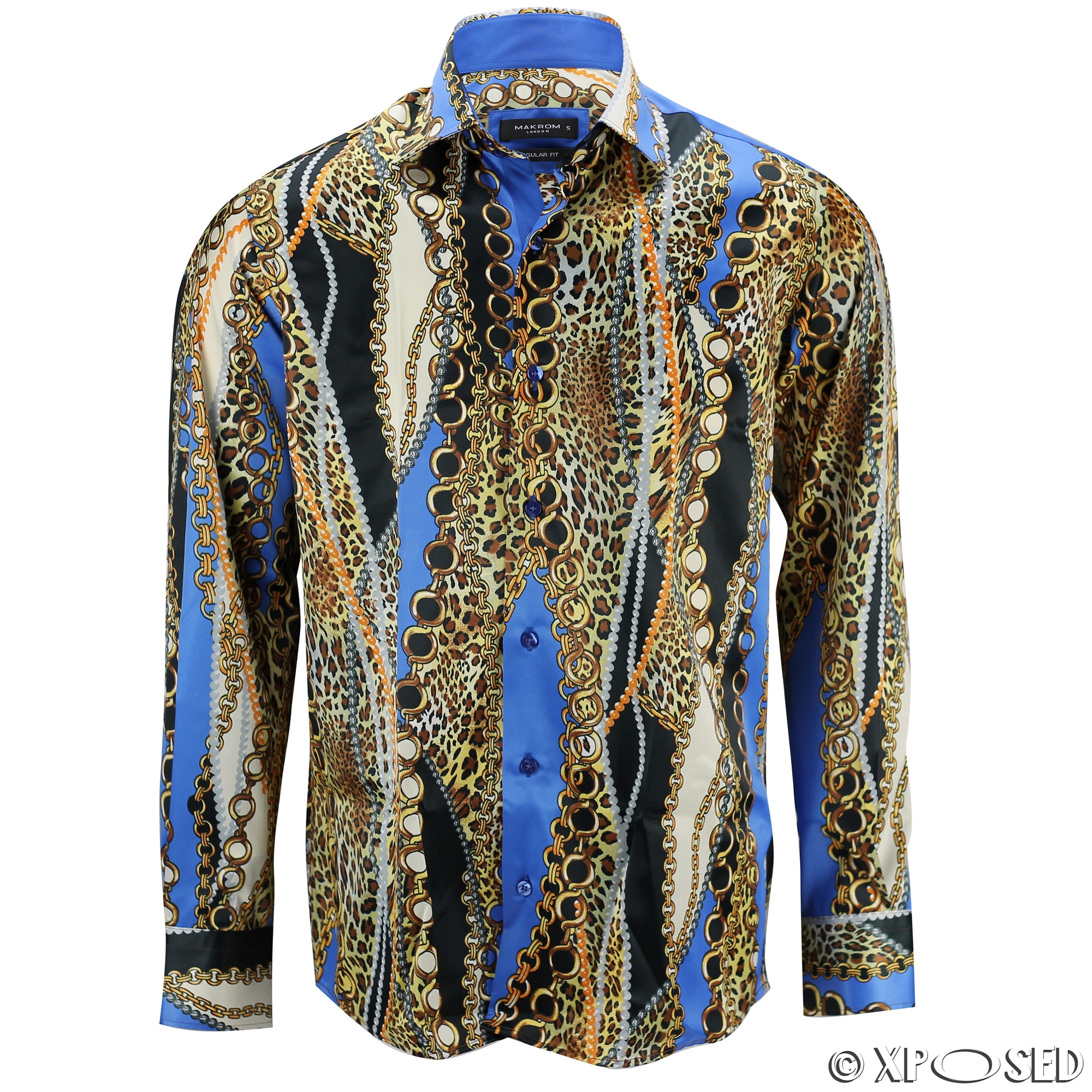 Gold silk dress shirt mens style